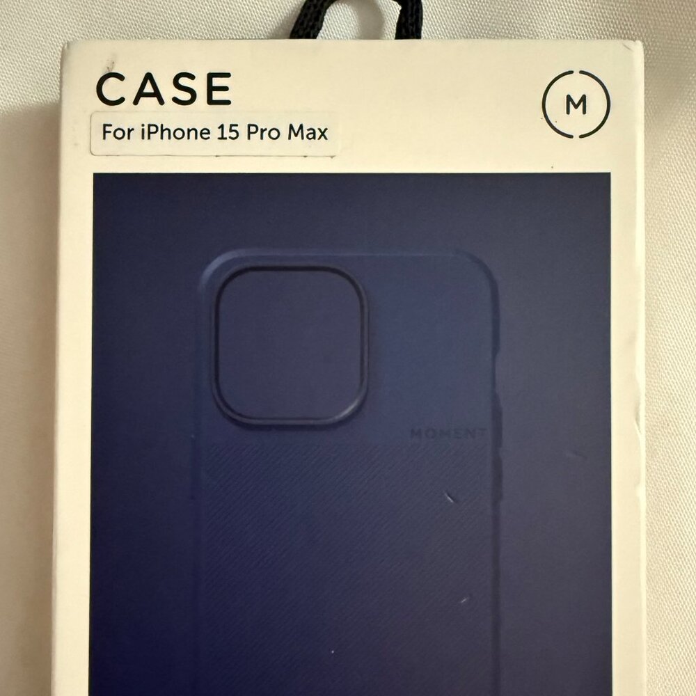 Moment case with magsafe for apple iPhone 15 Pro Max 6.7" Indigo - Unisex